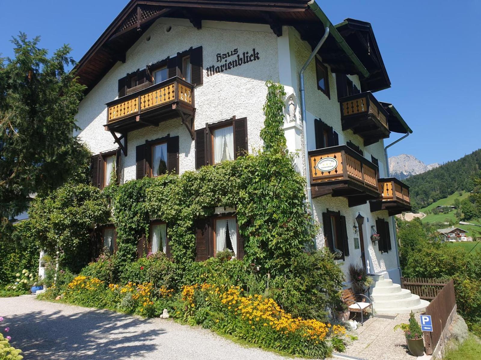 Haus Marienblick Apartment Berchtesgaden Bagian luar foto
